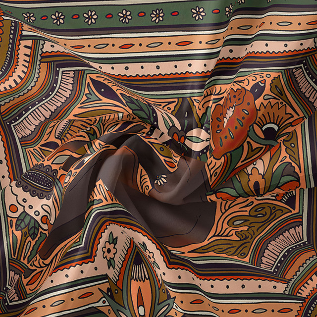 Gobeliny Czeskie Trippy Wall w stylu Hippie z kwiatową Mandala, indie gobelin ścienny abstrakcyjny, dywan artystyczny, dekoracja w stylu Boho na sofę, jogi - Wianko - 202
