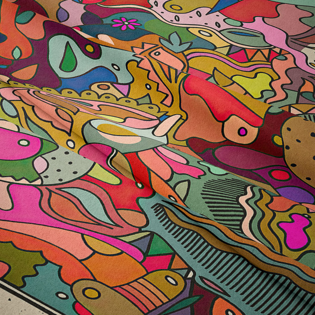 Gobeliny Czeskie Trippy Wall w stylu Hippie z kwiatową Mandala, indie gobelin ścienny abstrakcyjny, dywan artystyczny, dekoracja w stylu Boho na sofę, jogi - Wianko - 145