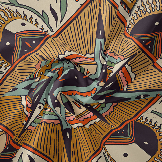 Gobeliny Czeskie Trippy Wall w stylu Hippie z kwiatową Mandala, indie gobelin ścienny abstrakcyjny, dywan artystyczny, dekoracja w stylu Boho na sofę, jogi - Wianko - 194